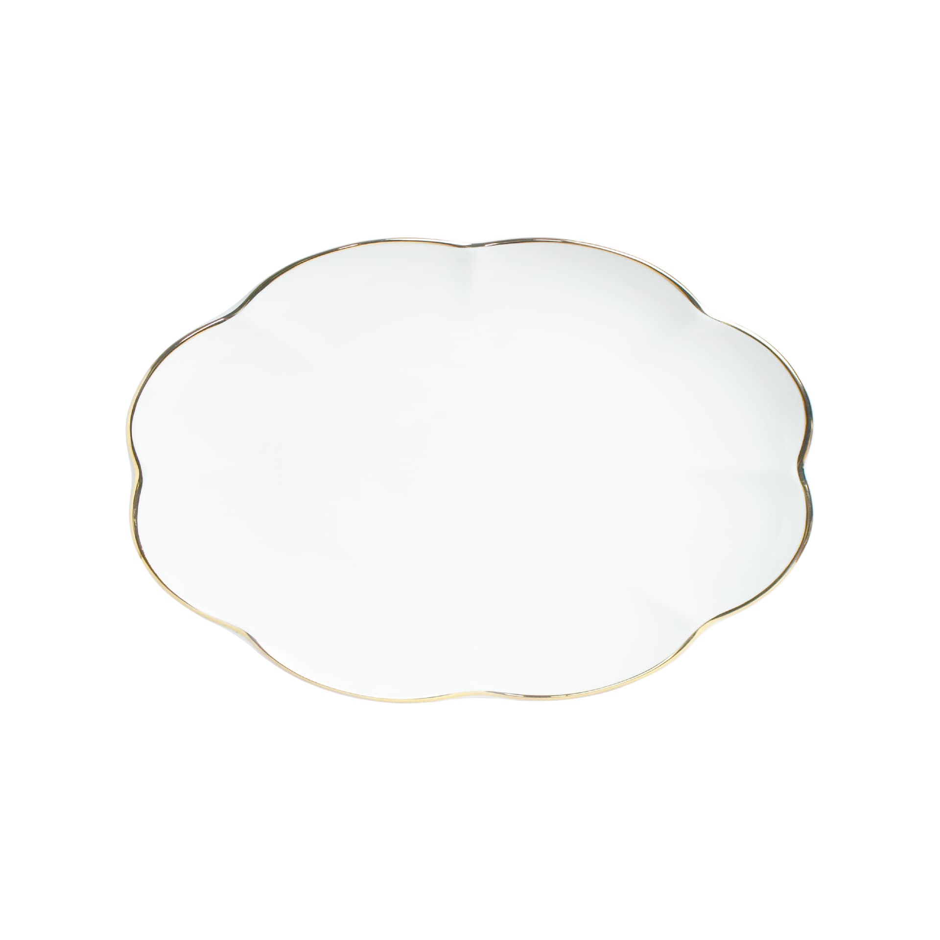 BLOOM GOLD จานเปล 24 ซม.