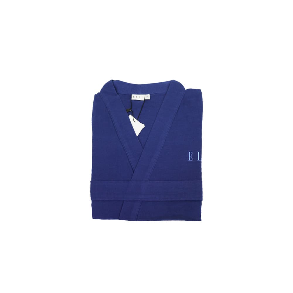 TEB044F1DB BATH ROBE ELLE DARK BLUE