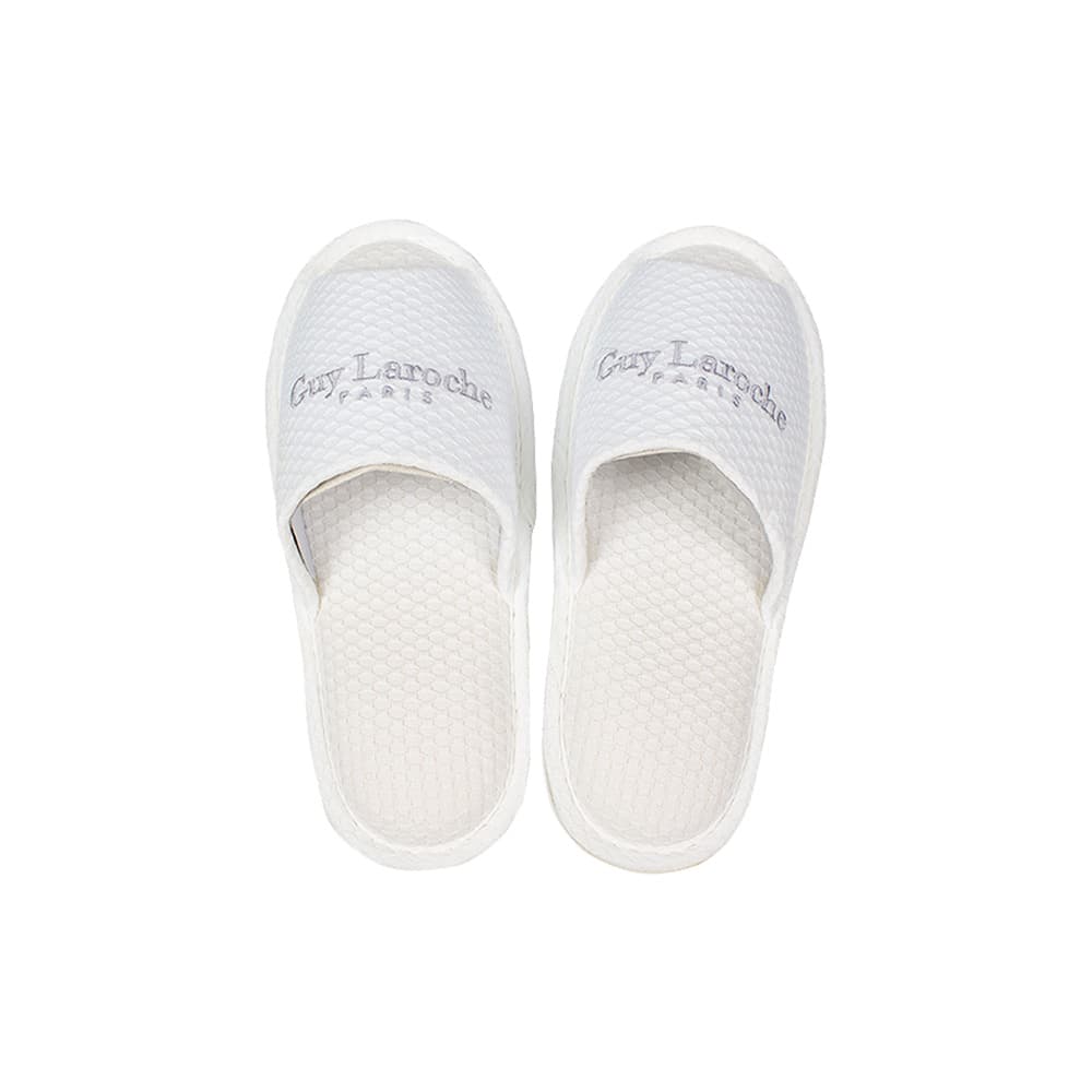 HG005LSW SLIPPER GUY LAROCHE WHITE