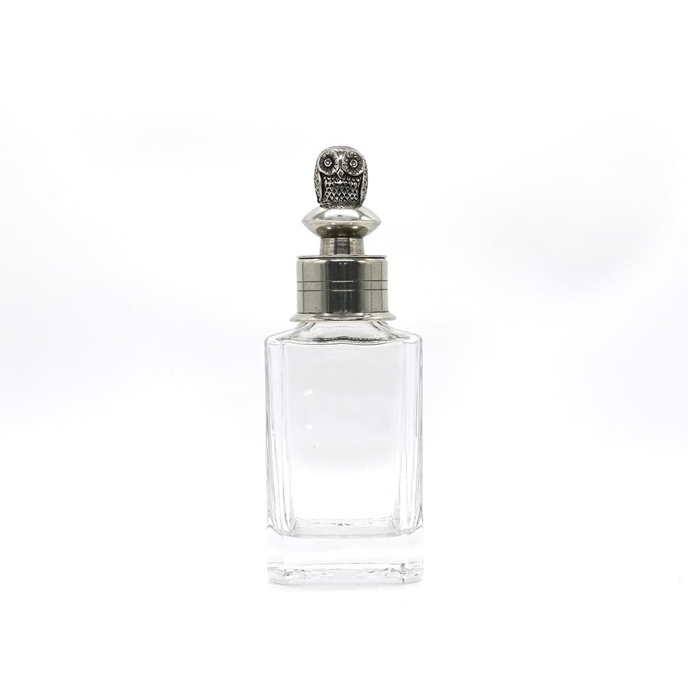 ขวดแก้วฝาพิวเตอร์ตกแต่งรูปนกฮูก 750 มล.