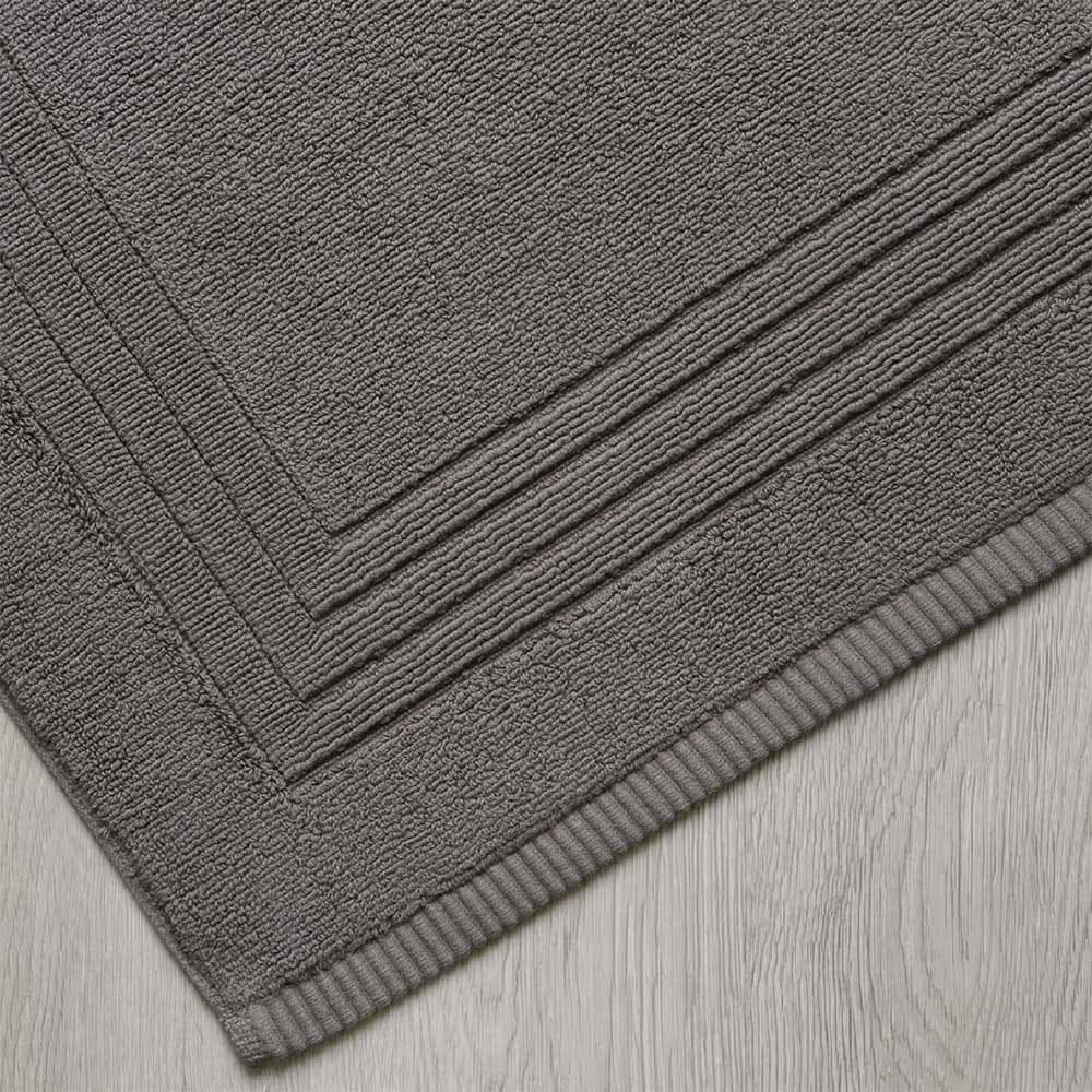 พรมเช็ดเท้า สีน้ำตาล ขนาด 50x76 ซม.