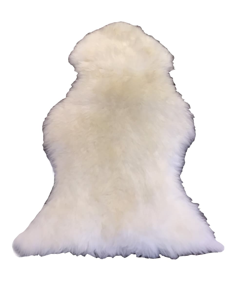 พรมขนแกะ รุ่นแดเนียล สีขาว /60x90 ซม.