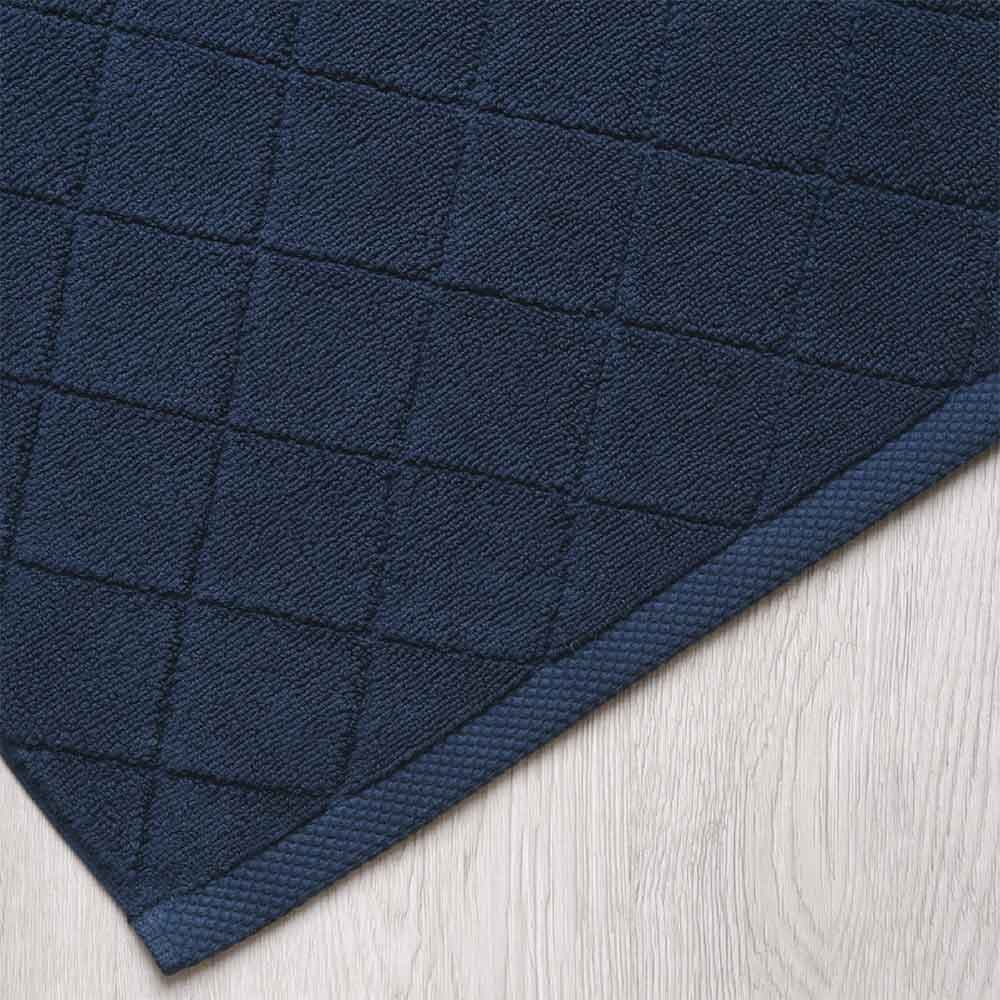 S HOME DIAMOND MAT MIDNIGHT /50x76