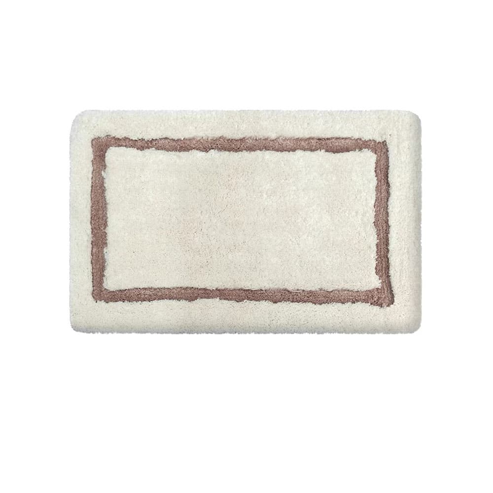 ยูทาห์ พรมเช็คเท้า/สีครีม 45x70