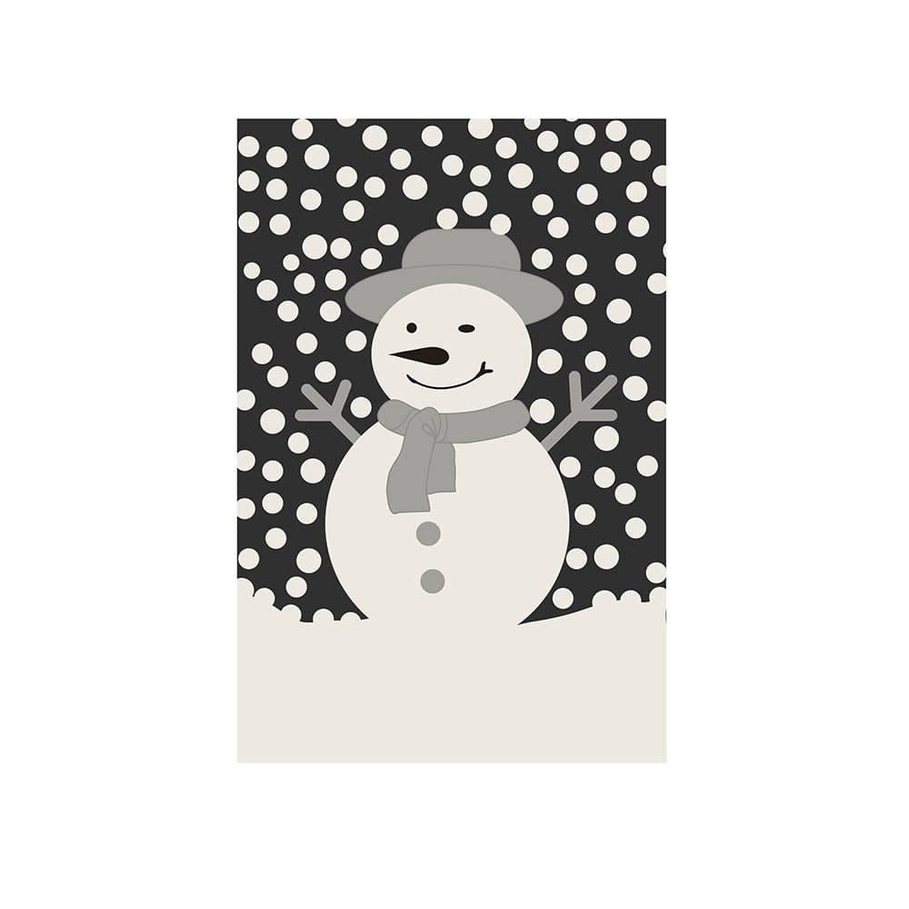 พรมทอมือ รุ่นสโนว์แมน ขนาด 120x180 ซม.