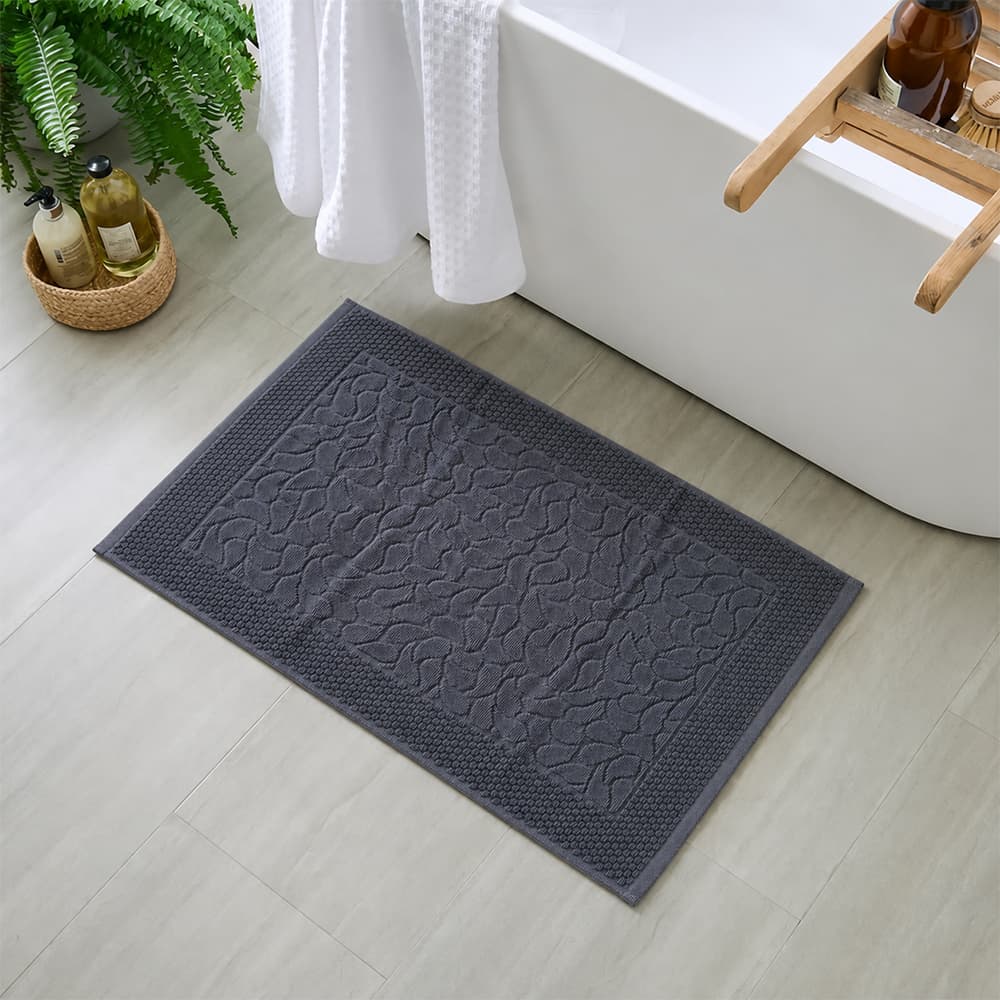 DROPLETS HOTEL-GY/18x28",Bath Mat