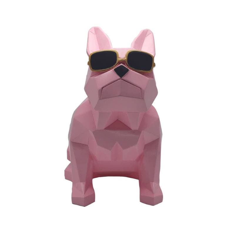 DOG, TISSUE BOX, MEDIUM/PINK