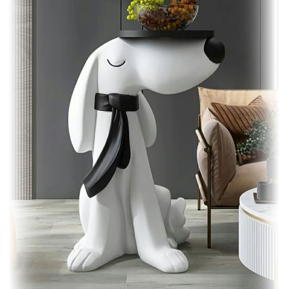 WHITE DOG LONG FACE TRAY-2