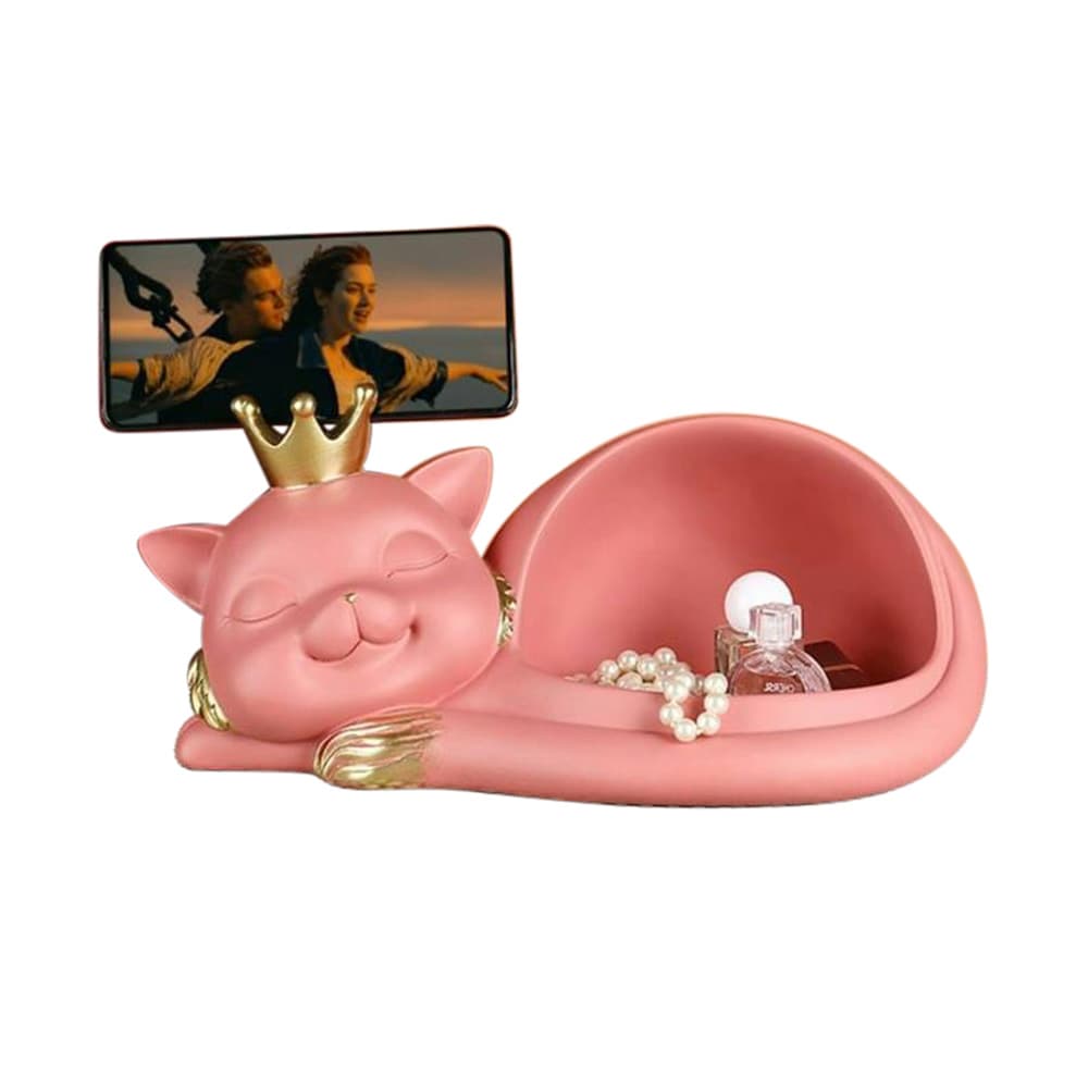 แมวชมพูมงกุฎนอน