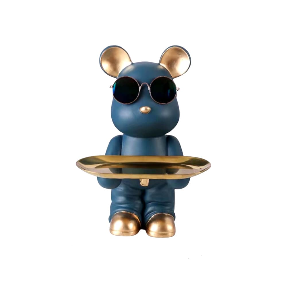 หมีแว่นดำ LW146,ของแต่งบ้าน