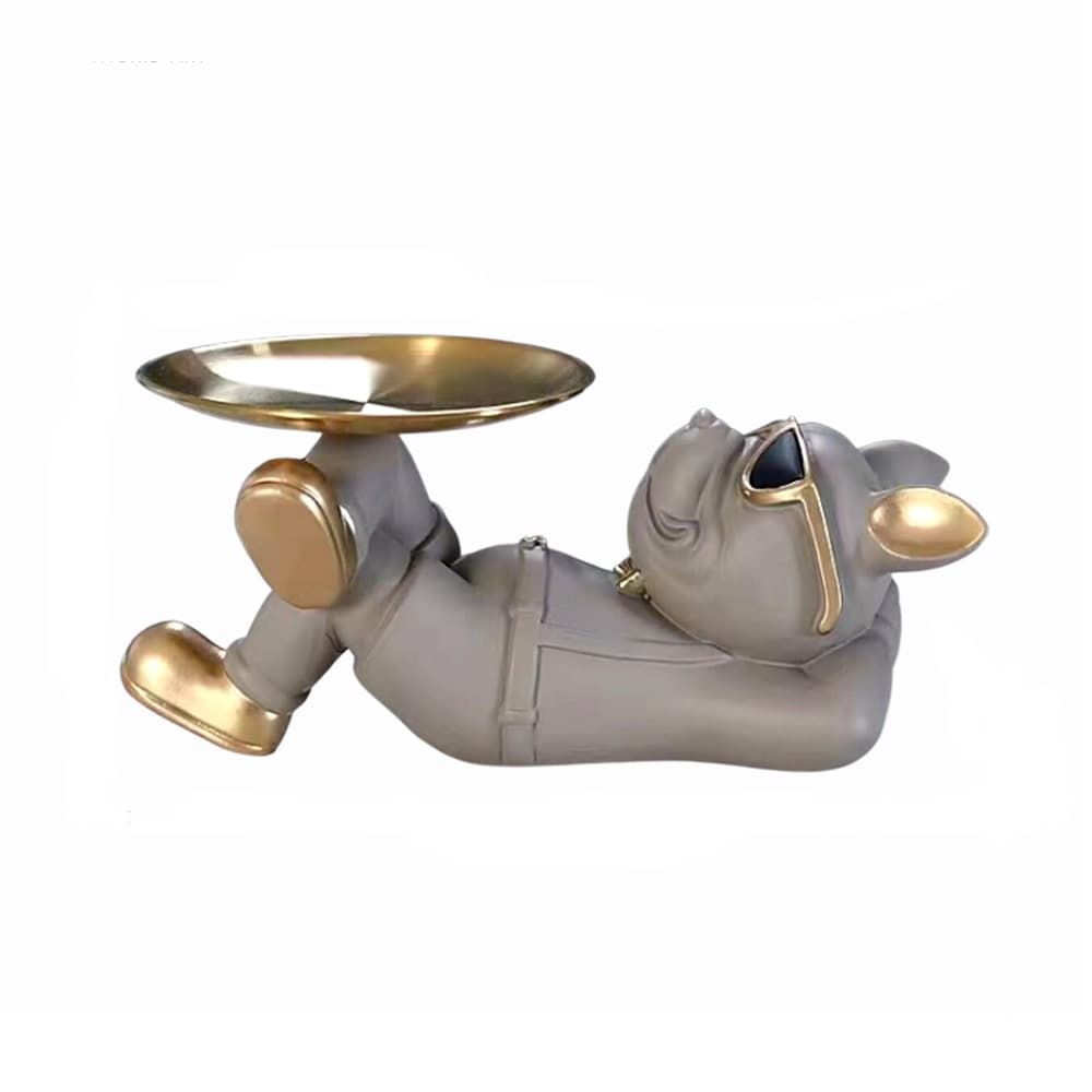 สุนัขนอนไขว้ขา LW138,ของแต่งบ้าน