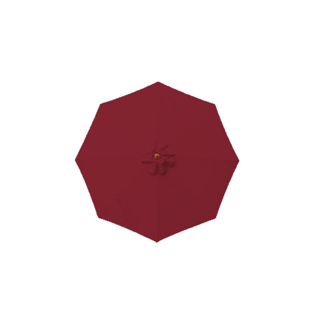 PARASOL-BURGUNDY/2.5M,Umbrella With Base-3