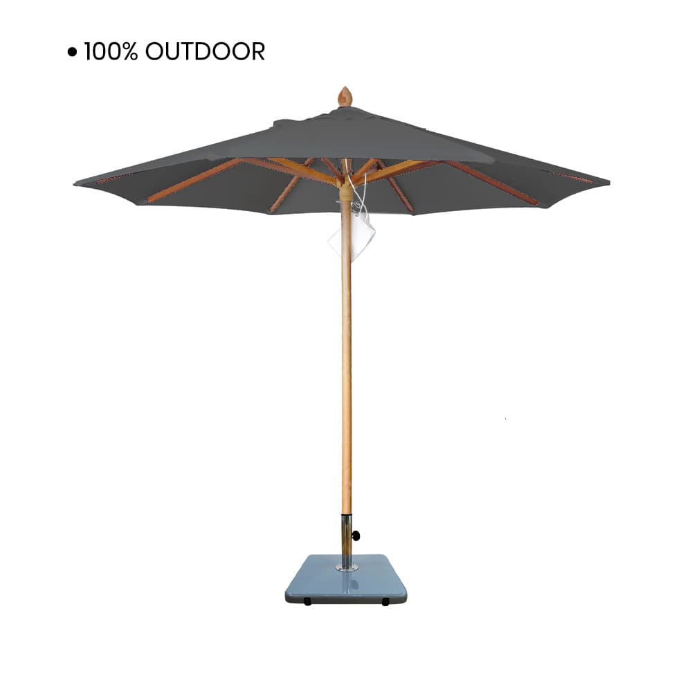 PARASOL-GRAPHITE/2.5M,Umbrella With Base-2