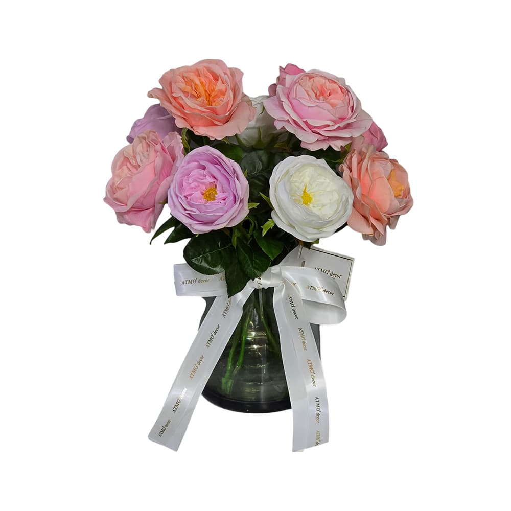 HERITAGE -EVELYN/40,แจกันดอกไม้ประดิษฐ์