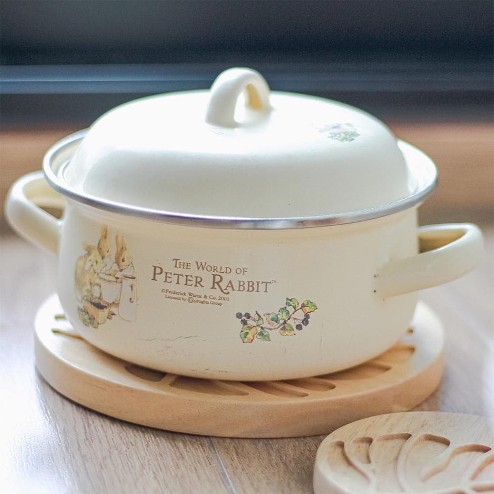 NT406 ที่รองของร้อนใบไม้ -3