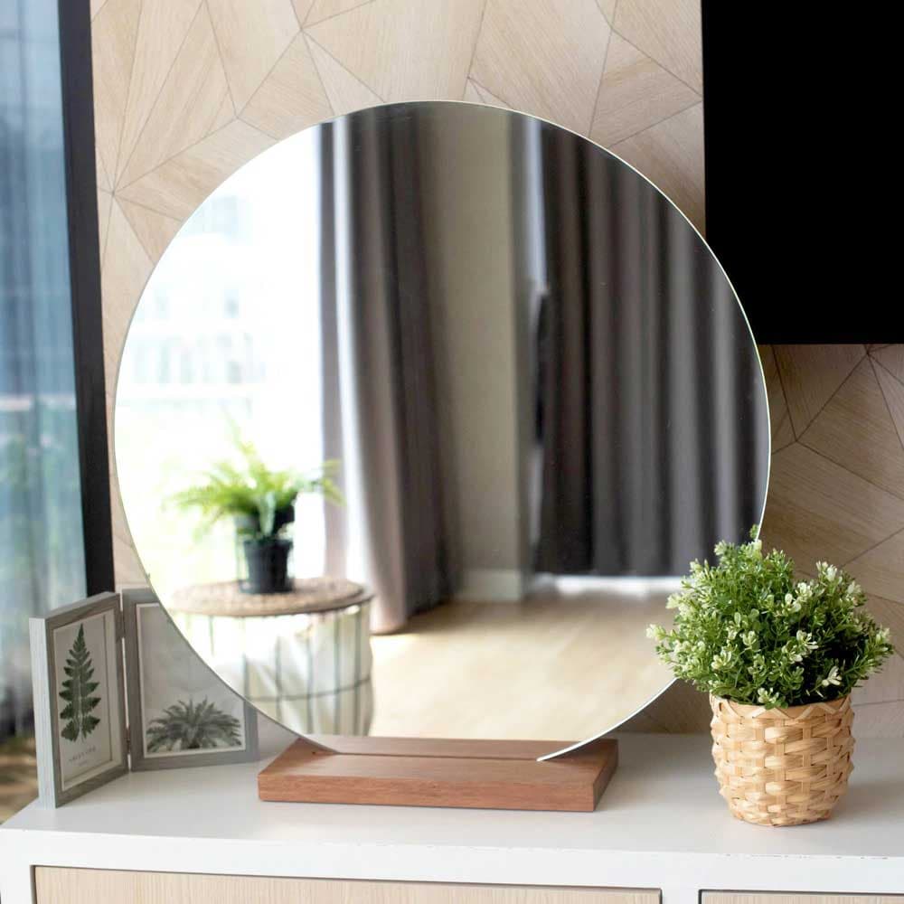 กระจกเงาทรงกลม ขนาด 23.6x23.6 นิ้ว