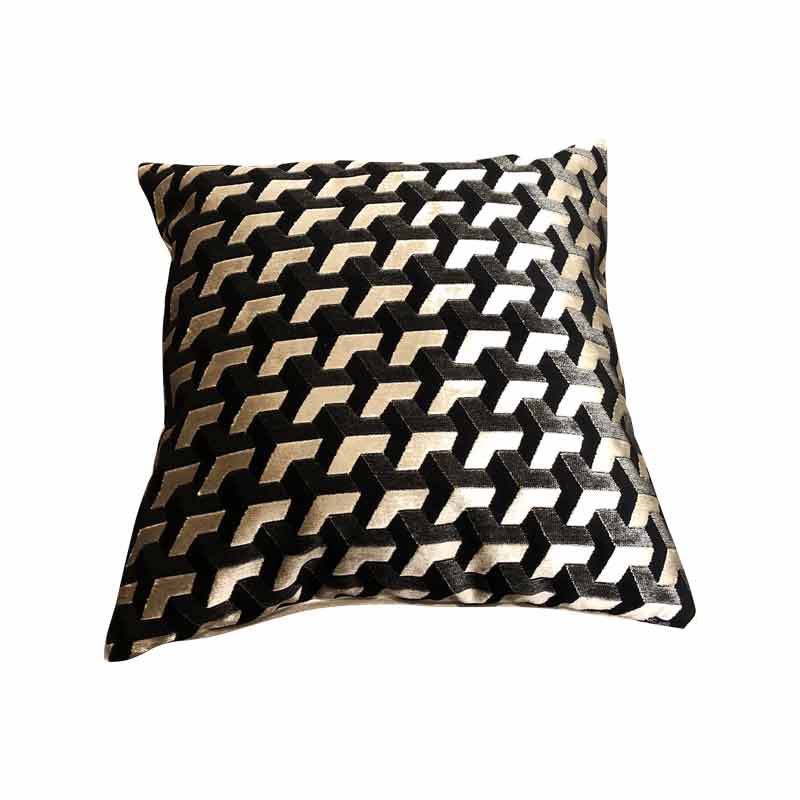 หมอนอิง รุ่นเบเกอร์ ดำ ขนาด 50x50 ซม.