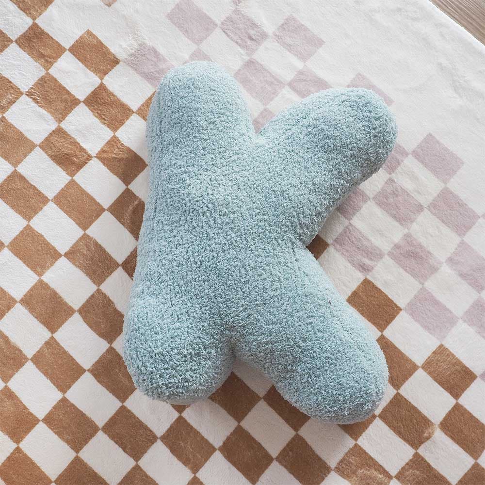 หมอนอิงตัวอักษร - K (สีเขียว)