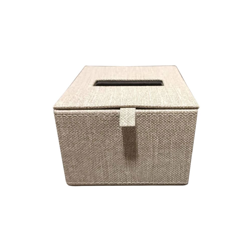 กล่องใส่ทิชชู S สีครีม