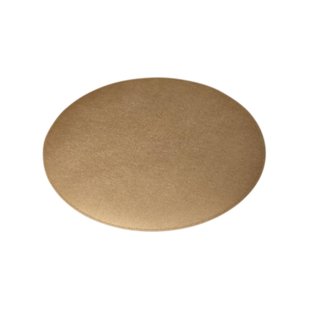 แผ่นรองจานวงกลม สีทอง