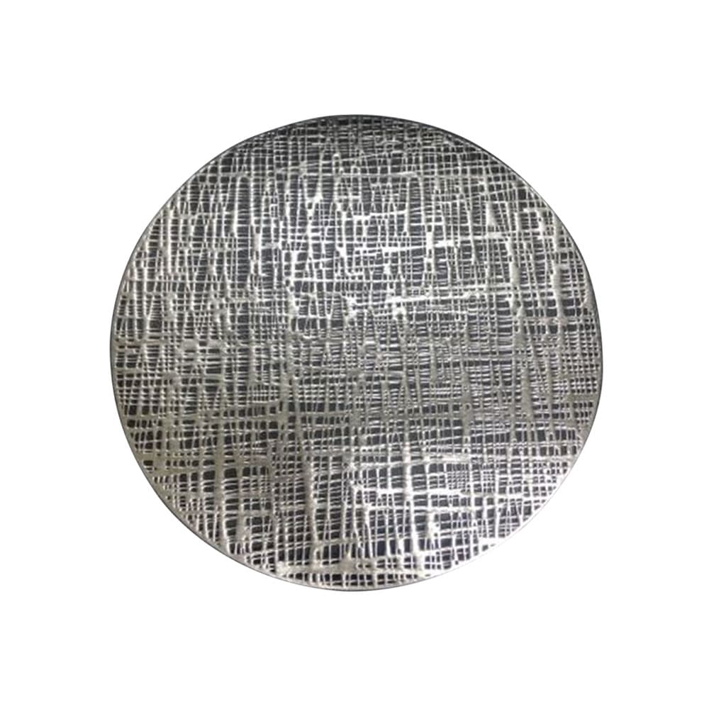 แผ่นรองจาน บอสซั่ม-สีเงิน /38 ซม.