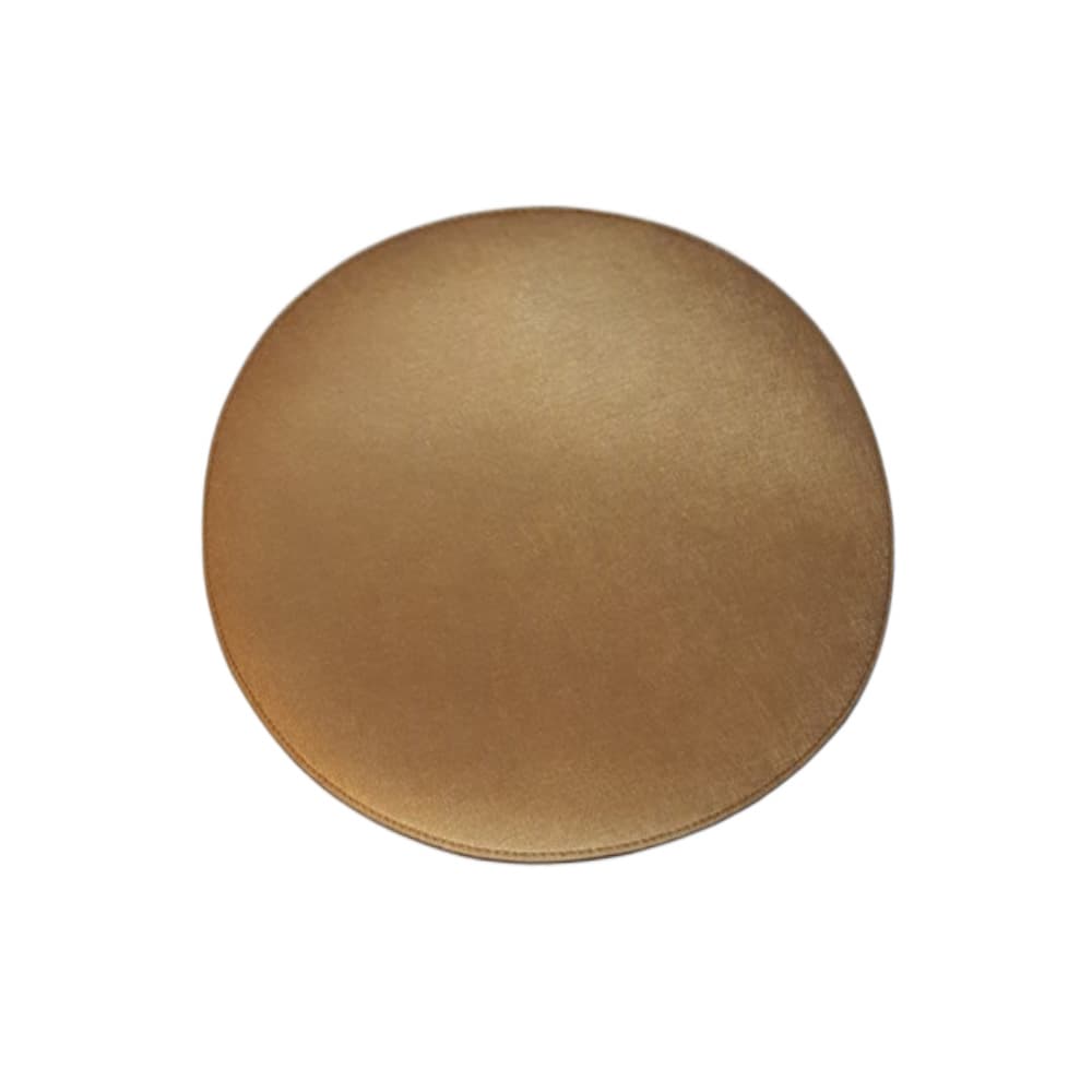 แผ่นรองจานวงกลม สีทองแดง