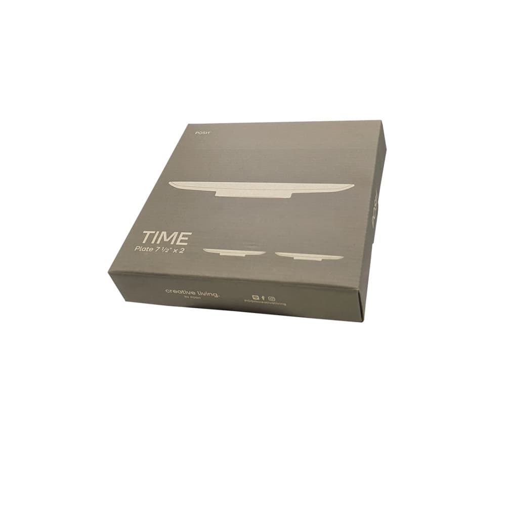 ไทม์ จานแก้ว 7 1/2 นิ้ว แพ็ค2-2