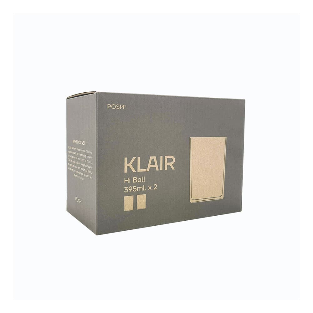 เคลียร์ แก้วน้ำไฮท์บอล 395 มล. แพ็ค2-2