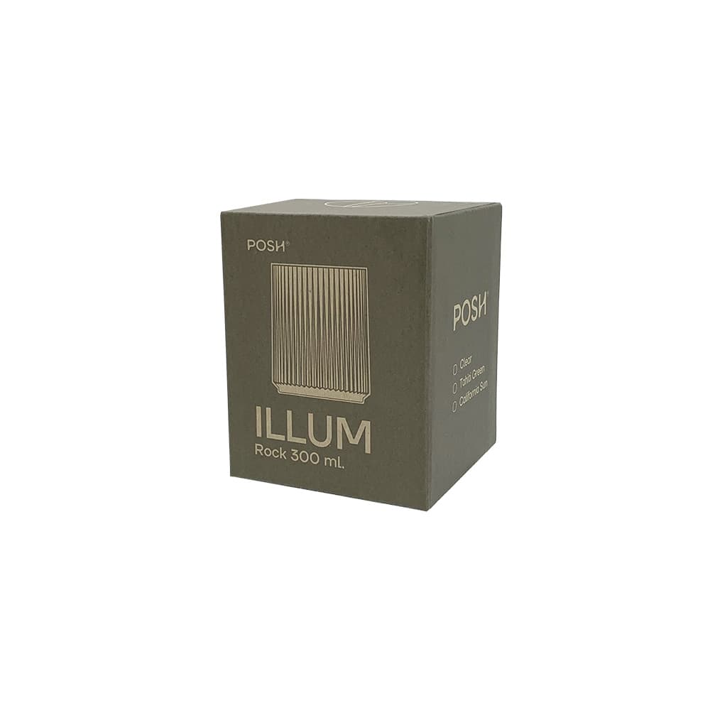 อิลลุม แก้วน้ำร็อคสีแดง 300 มล.-2