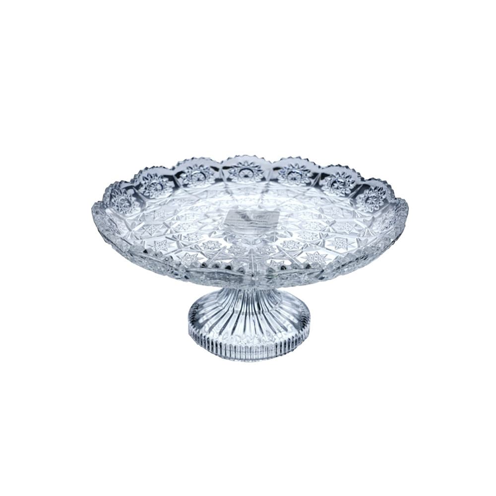 Glass Plate With Leg Slze S