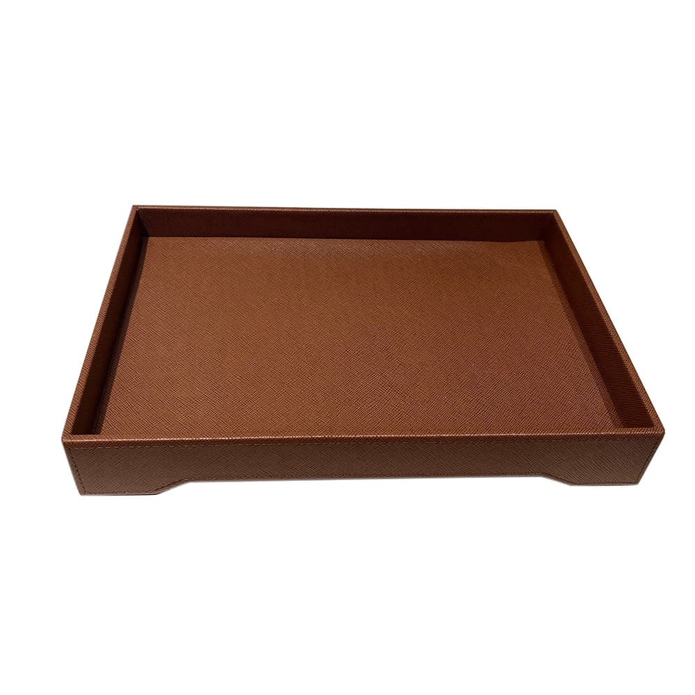 ถาดเอนกประสงค์ สีน้ำตาล ขนาดเล็ก