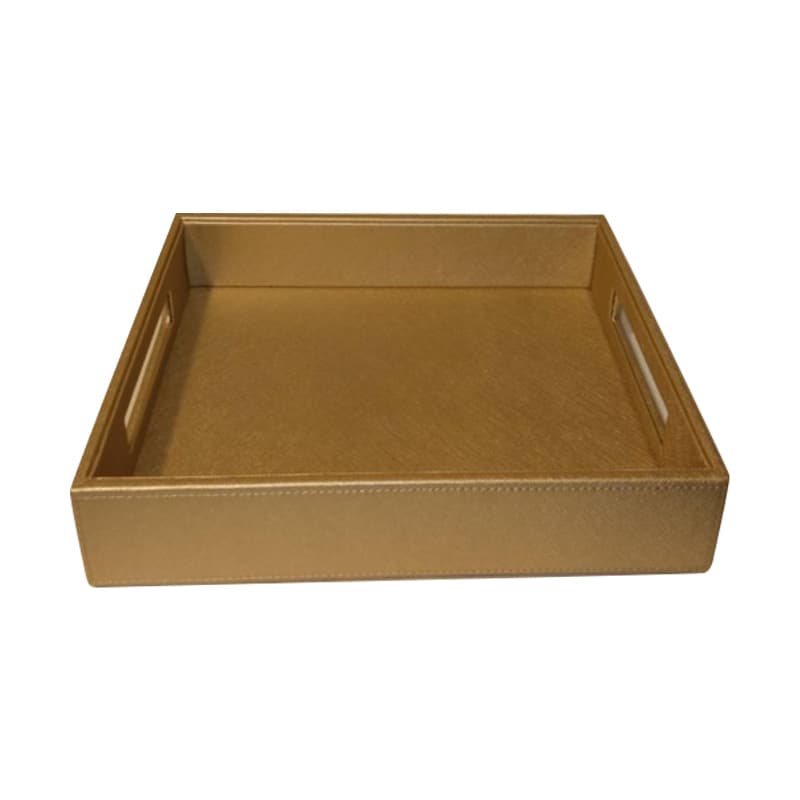 Tray W/HOLD Gold (S)