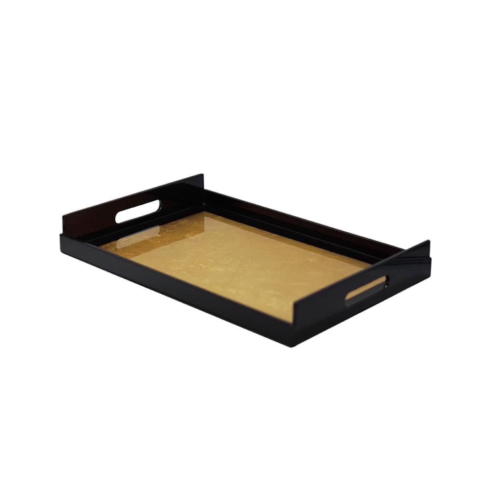 ถาดเล็กมีหูหิ้วสีทอง