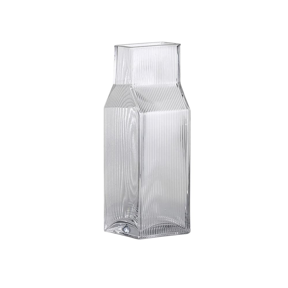 แจกันแก้ว ทรงโปร่งใส (ใหญ่)