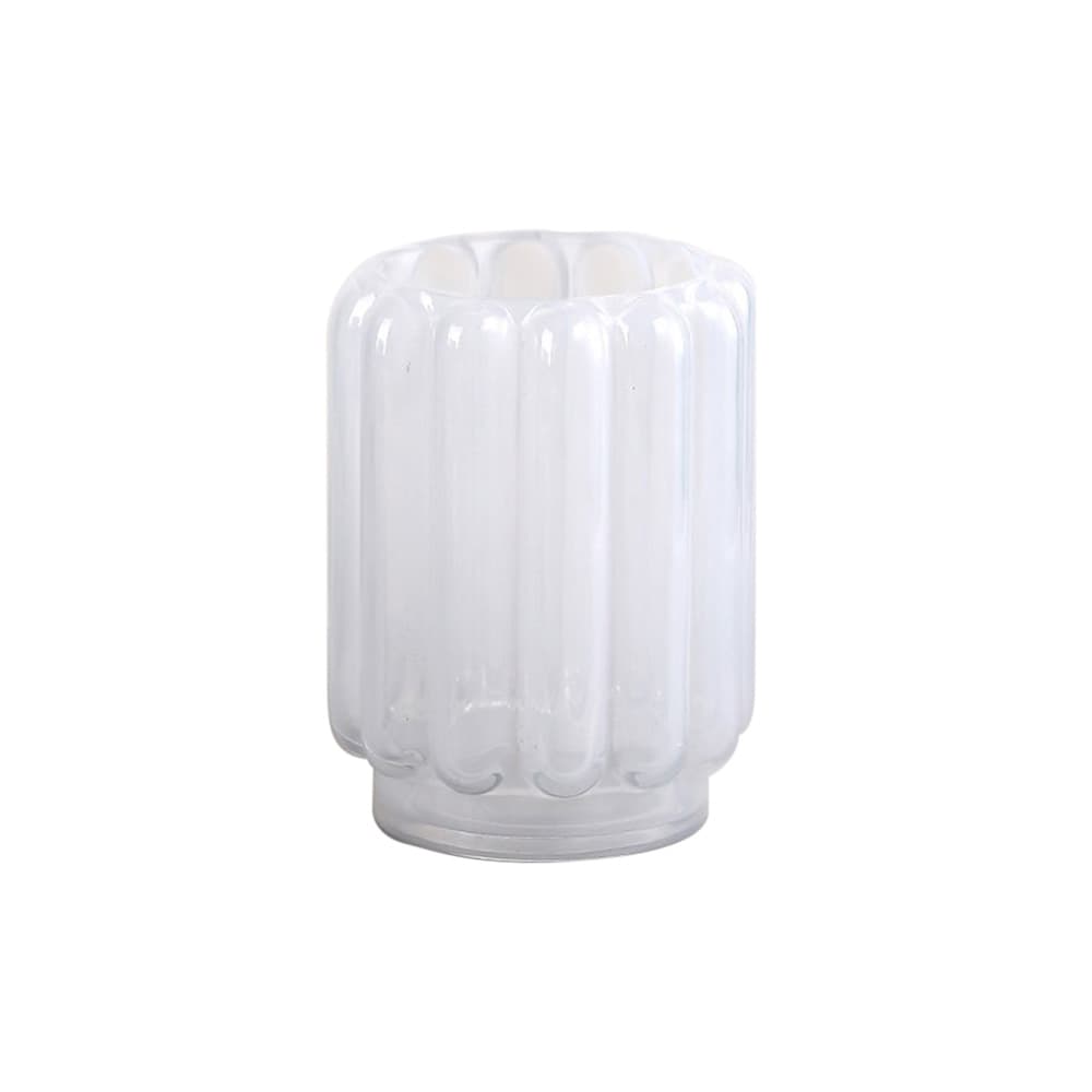 ABSTRACT WHITE VASE /H20