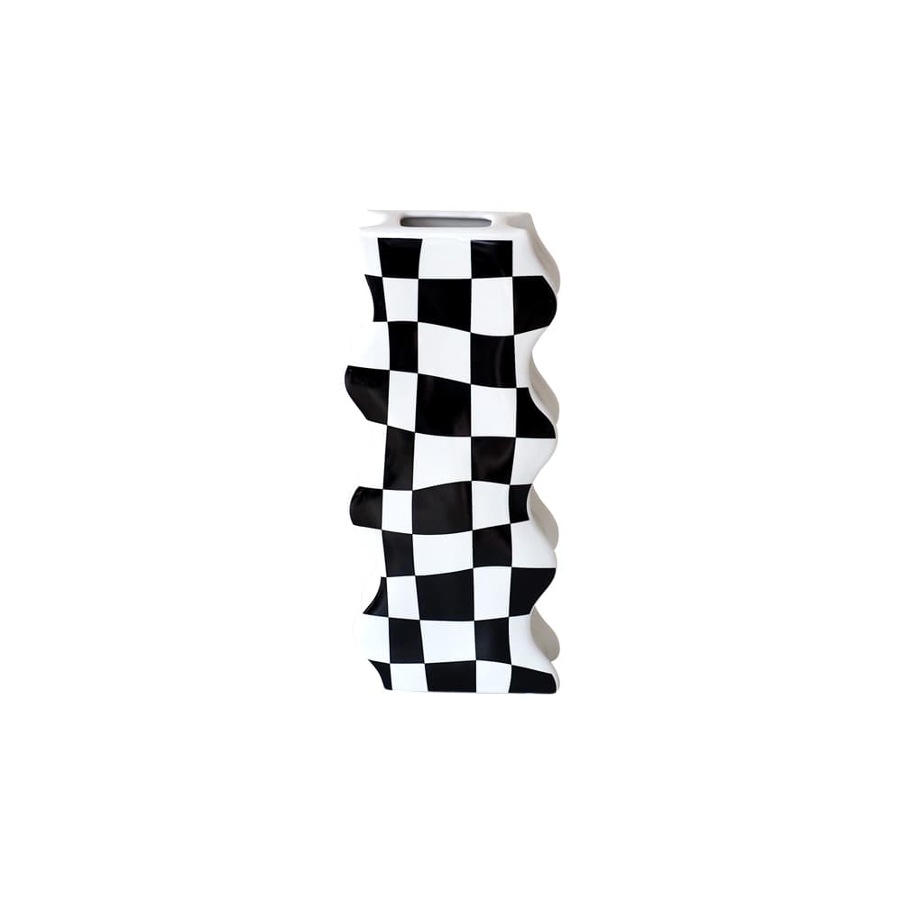 CHECKERED (L)/28,Vase