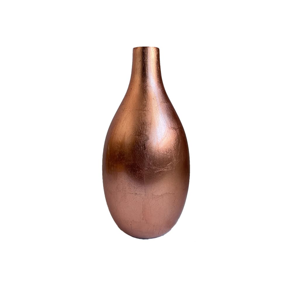 แจกัน รุ่นหัวหอม - 6 สีพิ้งค์โกลด์ /30.5 ซม