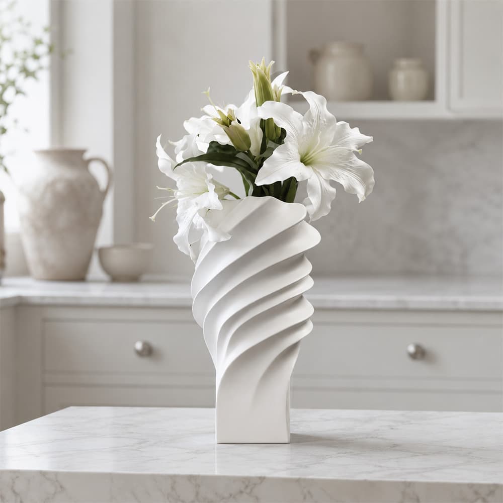 TWISTED TOP/44,Vase