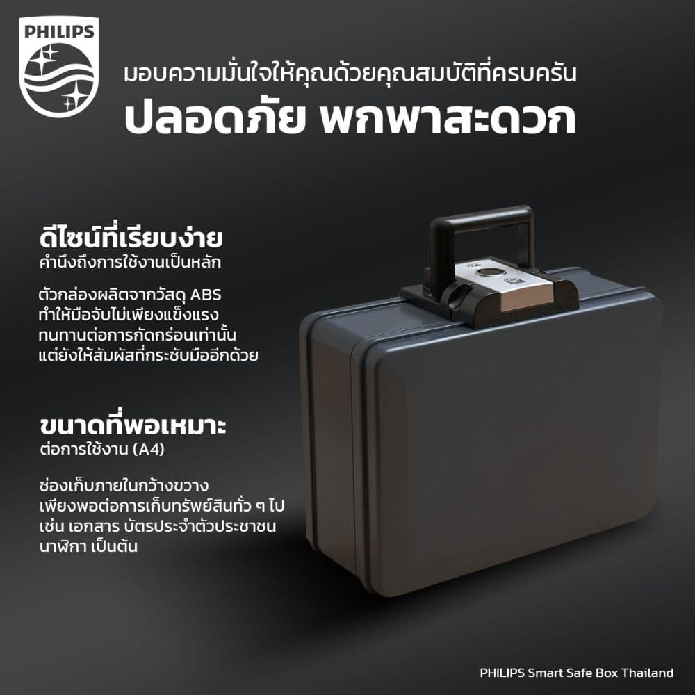 PHILIPS 100,ตู้เซฟ-6